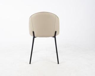 peony minimalist dining chair streamlined silhouette