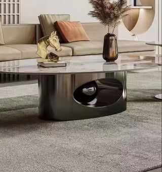 pisa center table metal base design