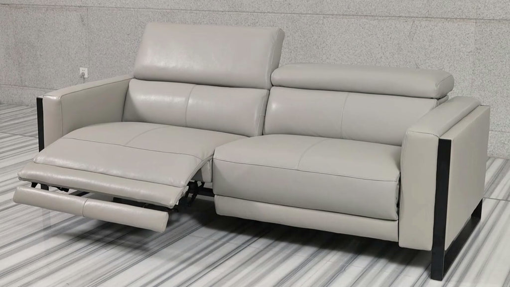recliner full leather sofa stephanie