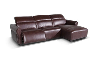 rachel recliner brown spacious l shaped couch