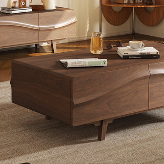 rano walnut coffee table ash wood finish