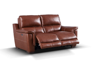 recliner sofa brown kira