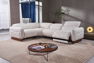 reclining modular fabric sofa paxton