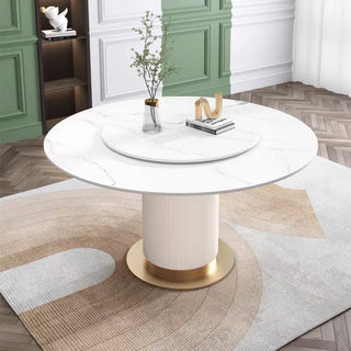 rene round dining table for 6