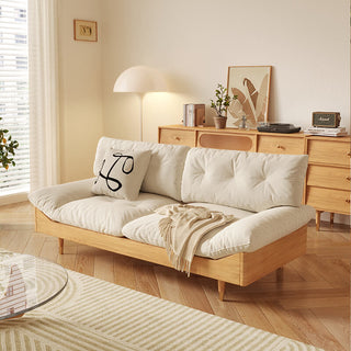 ria modern 3 seater wooden sofa
