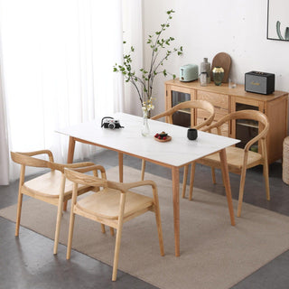 riccardo minimalist dining table set