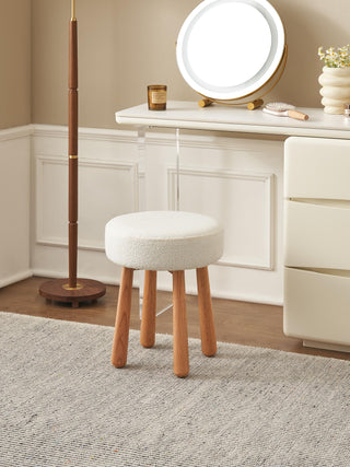 riley dressing table stool classic modern mix