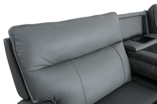 roland leather sectional sofa functional features