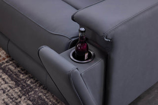 roland leather sectional sofa usb charging ports