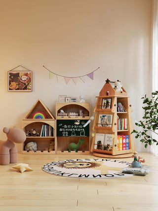 rufi multi functional children bookshelf creative storage