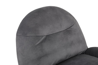 Gray fabric texture on a white background