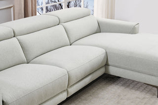sebastian recliner l shape sofa
