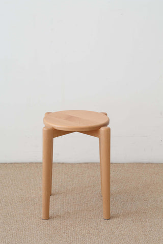 seth wooden stool beech wood