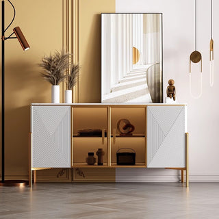 sideboard cabinet with glass doors