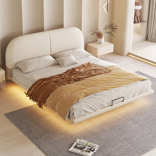 simona white bed frame design