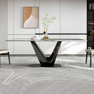 sleek and durable sintered stone table vania