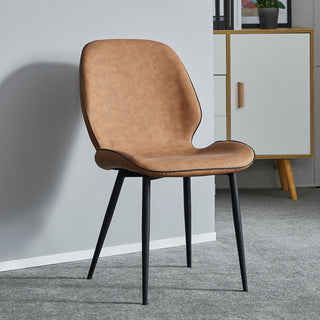 sleek and elegant clarke dining chair tech fabric