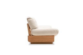 sleek design tova wooden sofa