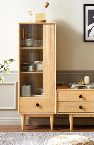 sleek palermo modern side cabinet storage