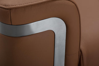 smart recliner sofa leather silvana