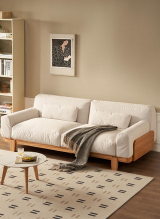 sol wooden sofa contemporary design