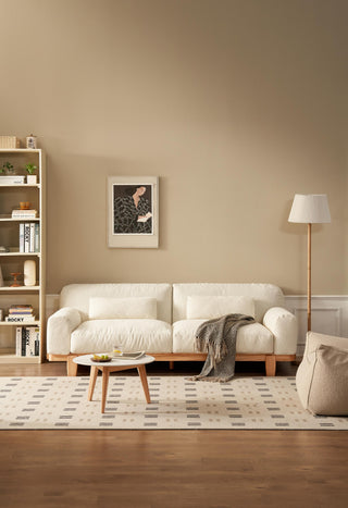 sol wooden sofa practical elegance