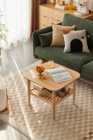 sola coffee table with lower storage