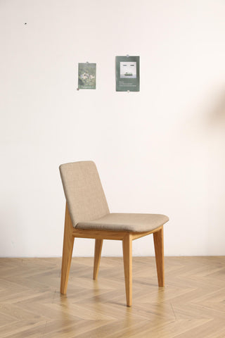 solid wood dining chair nico