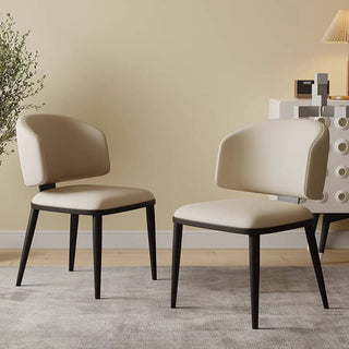 sophisticated krisha beige dining chair contemporary style
