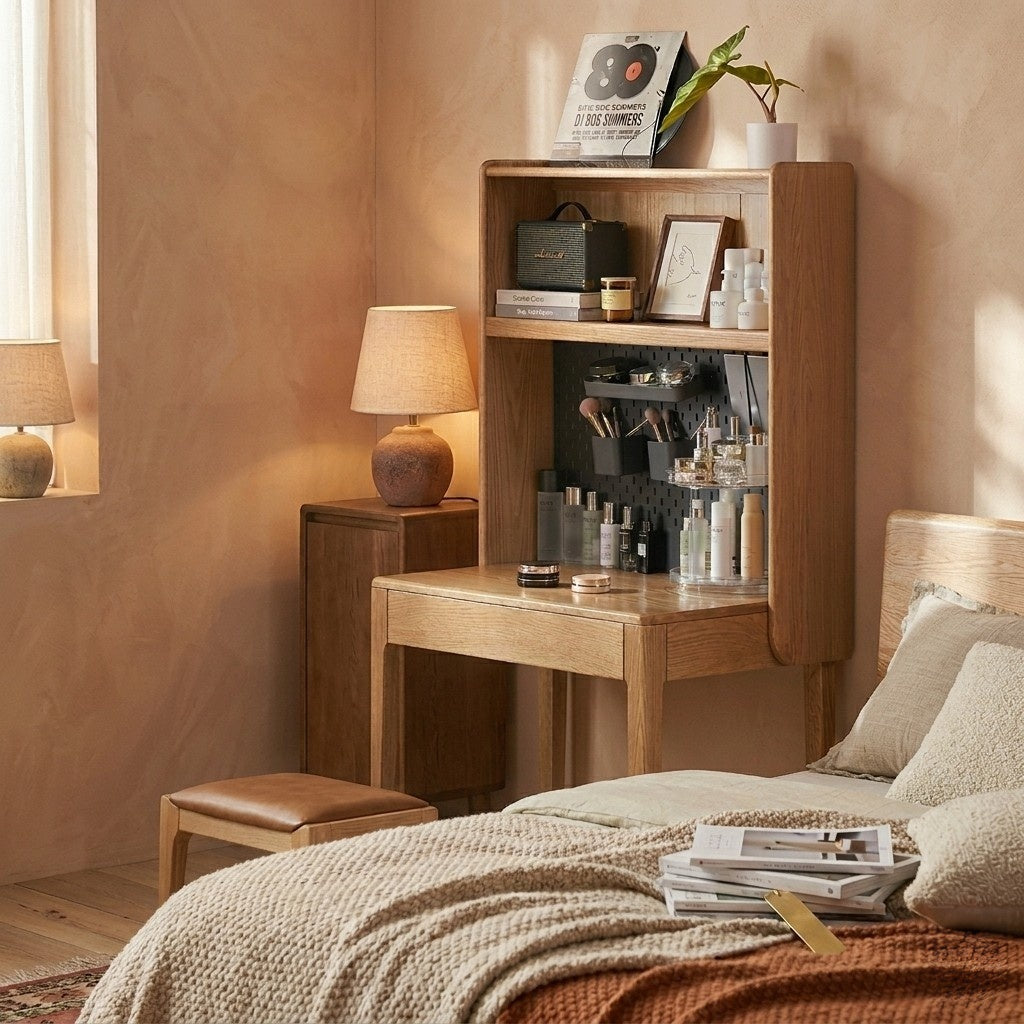 Axis Study Table With Shelf - Singapore | COMFY