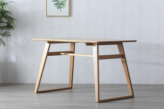 stylish dining manta wood table solid oak