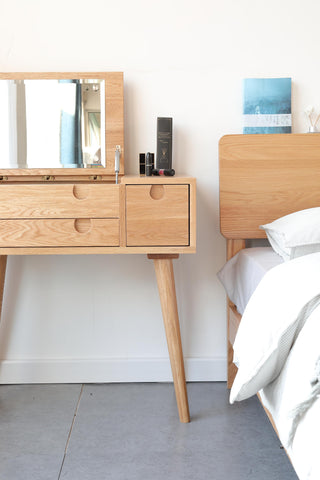 stylish franco wood dressing table bedroom furniture