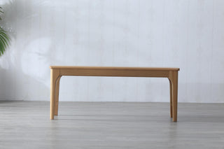 stylish sandro dining room bench with 4 legs
