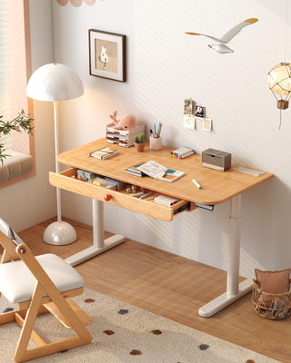 tano electric desk with storage