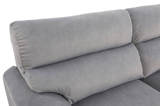 tech fabric 4 seater slide out sofa kade
