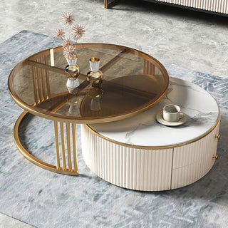 Ada Tempered Glass Coffee Table