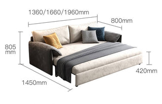 thea 3 seater storage couch bed