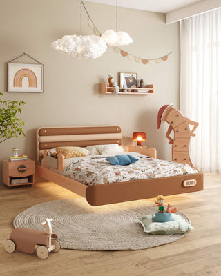 tiki floating kids bed safety first design