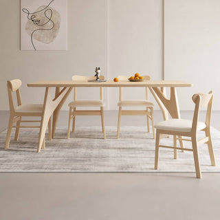 timeless wooden dining table audrey