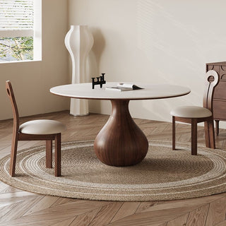 Tino Round Wooden Dining Table