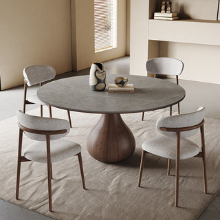 Tino Round Wooden Dining Table