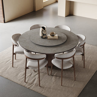 Tino Round Wooden Dining Table