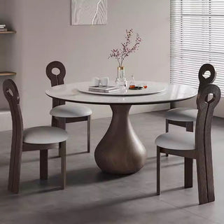 Tino Round Wooden Dining Table