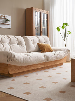 tova modern luxury wood sofa