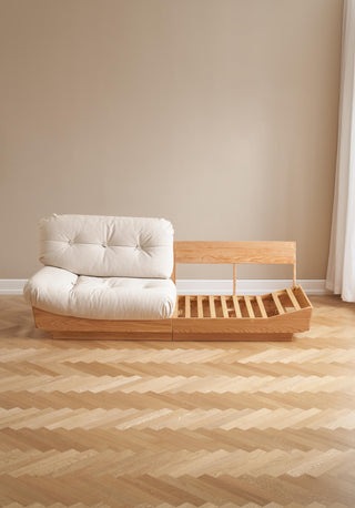 tova modern oak wood sofa