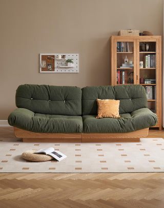 tova wooden sofa sleek design
