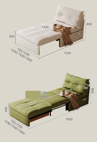 viana storage sofa bed compact home furniture