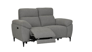 victor 2 seater fabric electric sofa