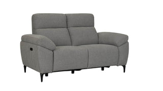 victor 3 seater fabric electric sofa
