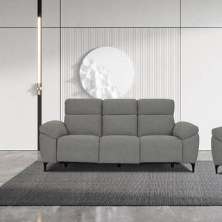 victor fabric electric reclining sofa